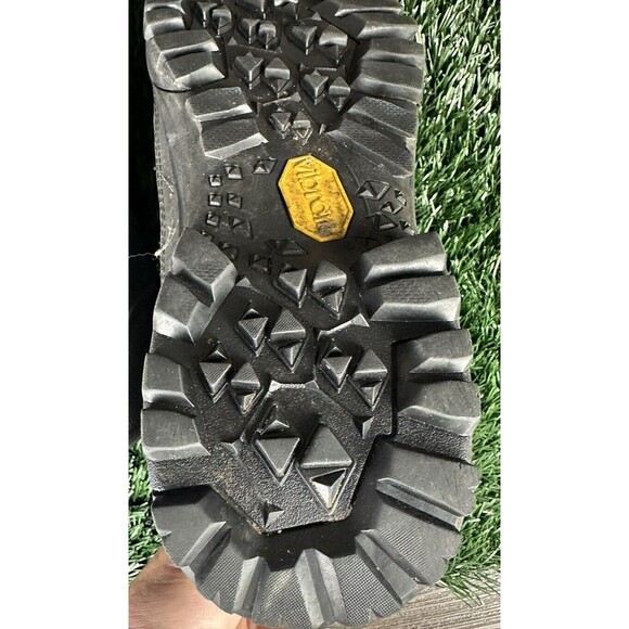 Duluth Trading Co Boots Mens 11.5 Black Spike DuluthDry Vibram Lace Up Workwear - Picture 7 of 9